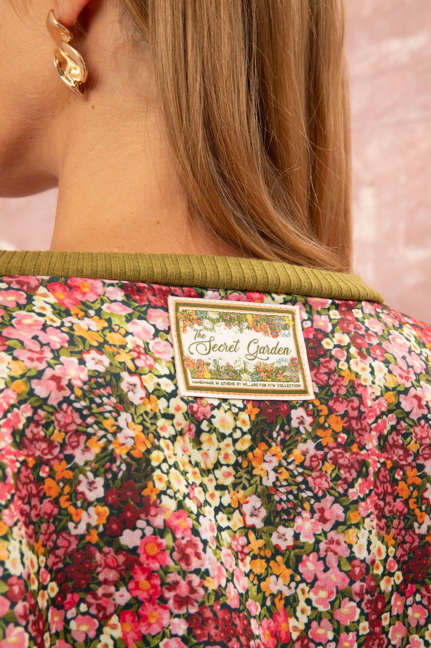 CROPPED FUTTER SWEATER - LIBERTY FLORAL ' - ' ΤΟΠ