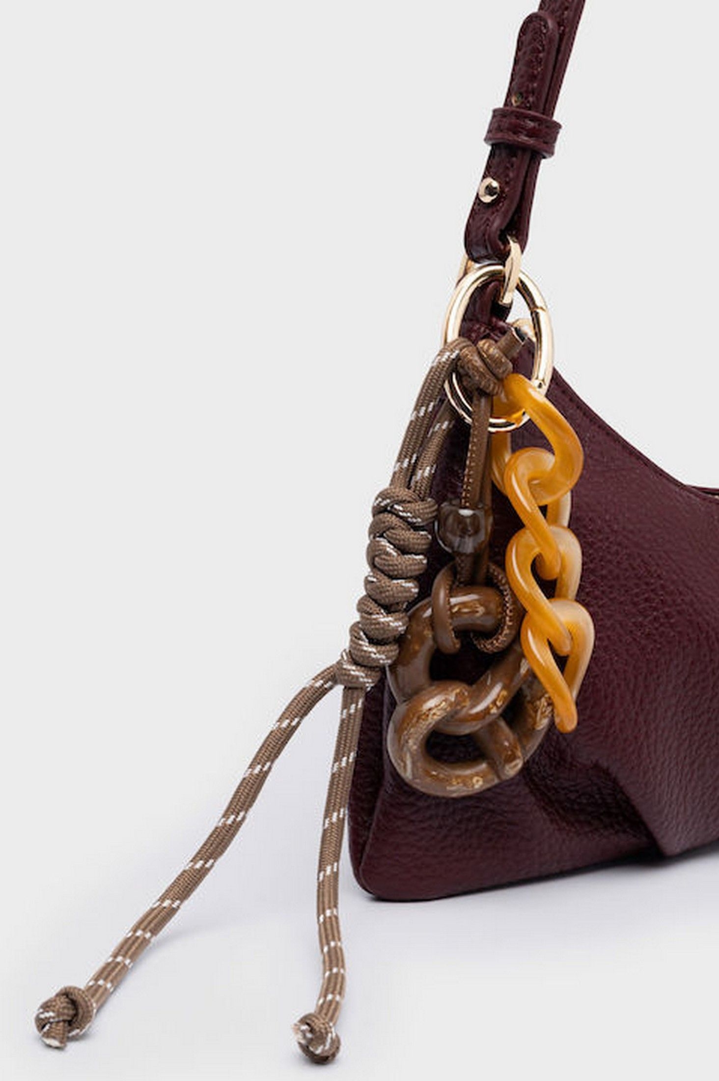 Lina Burgundy Light Gold ' - ' ΤΣΑΝΤΕΣ