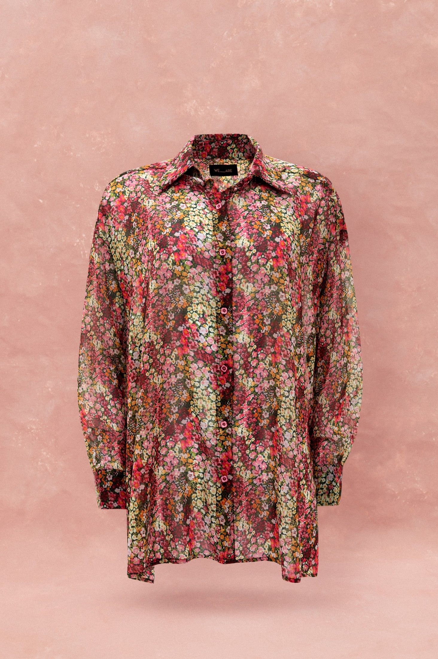 OVERSIZED CHIFFON SHIRT - LIBERTY FLORAL ' - ' ΤΟΠ
