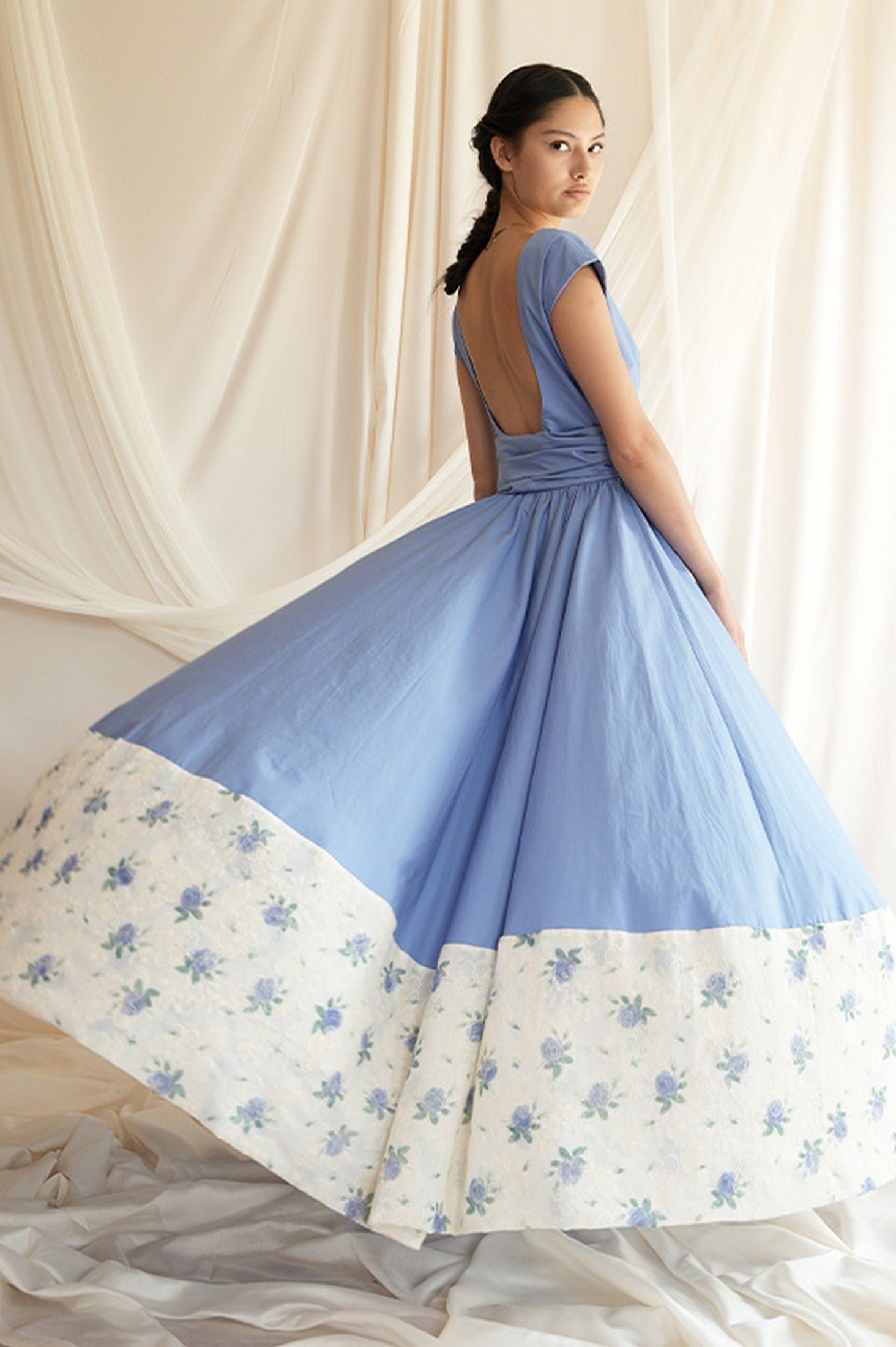 LISETTE DRESS IN BLUE | ' - ' ΦΟΡΕΜΑΤΑ