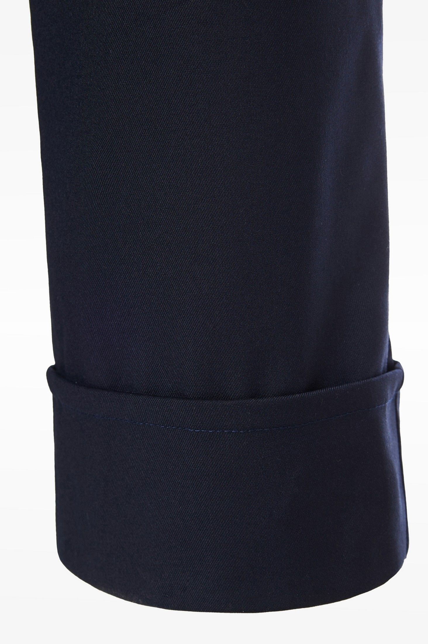 Reverse hem tailored pants navy blue ' - ' ΠΑΝΤΕΛΟΝΙΑ