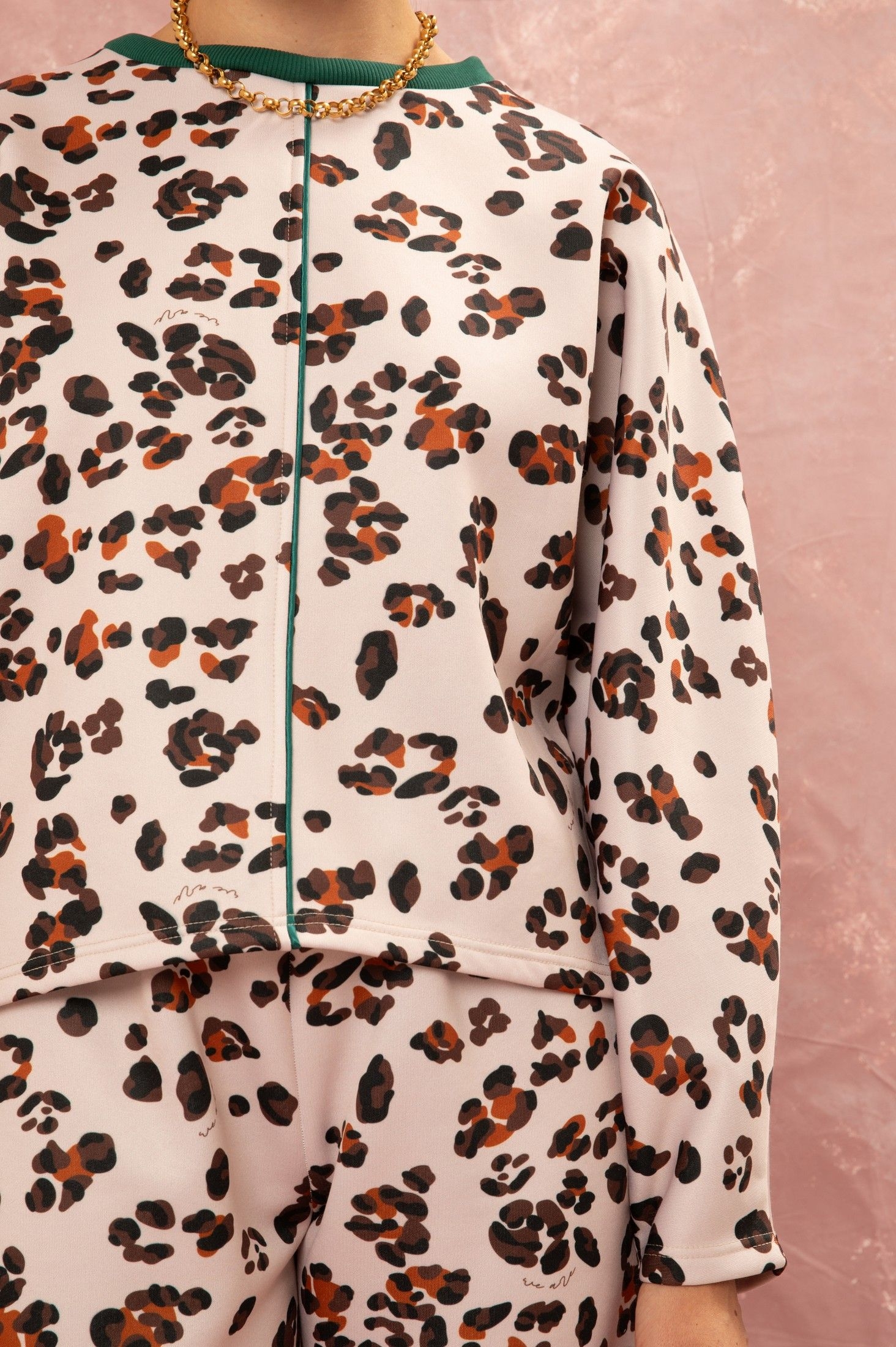 FUTTER TOP - LEOPARD ' - ' ΤΟΠ