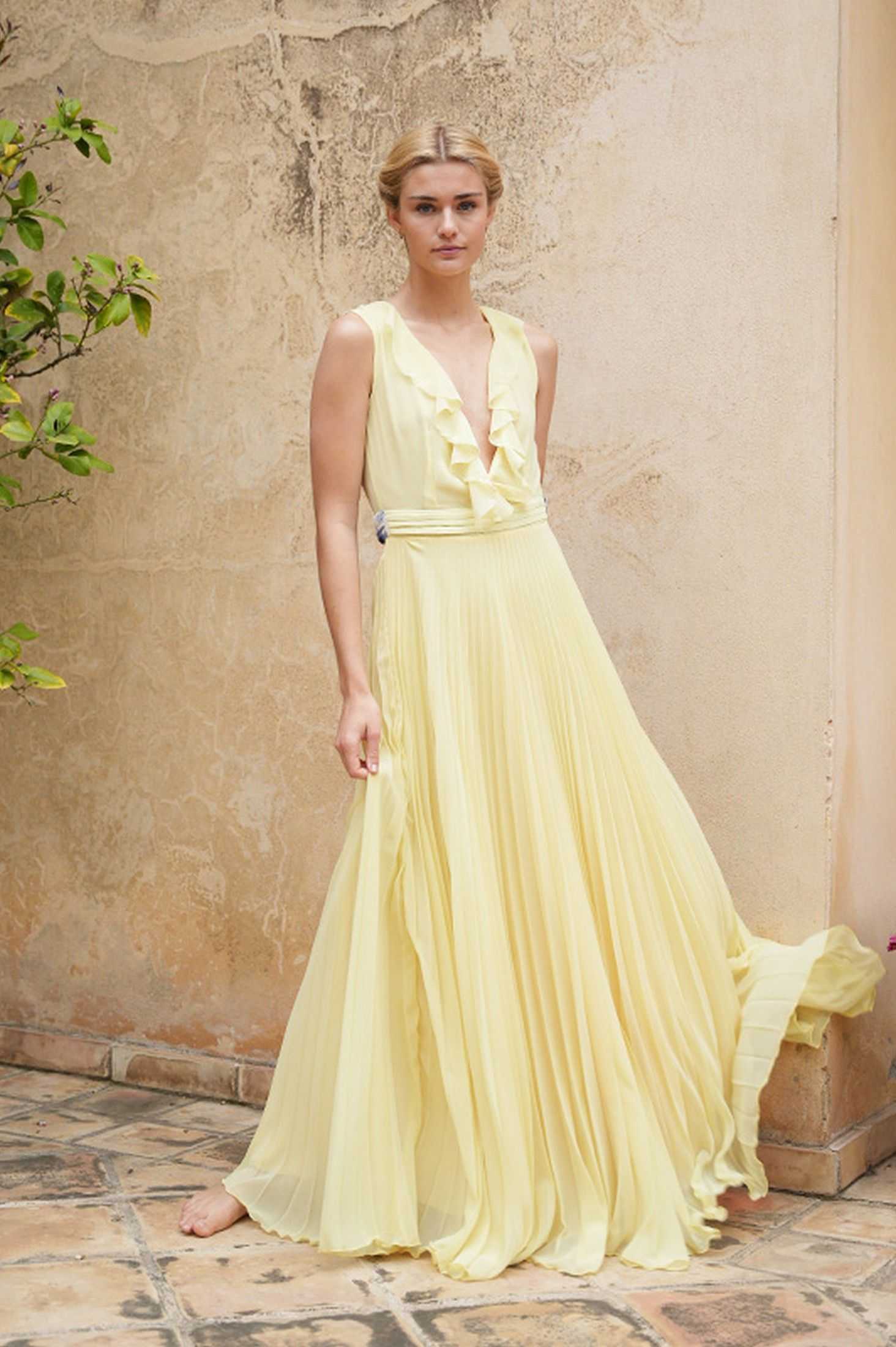 LOU DRESS IN YELLOW |