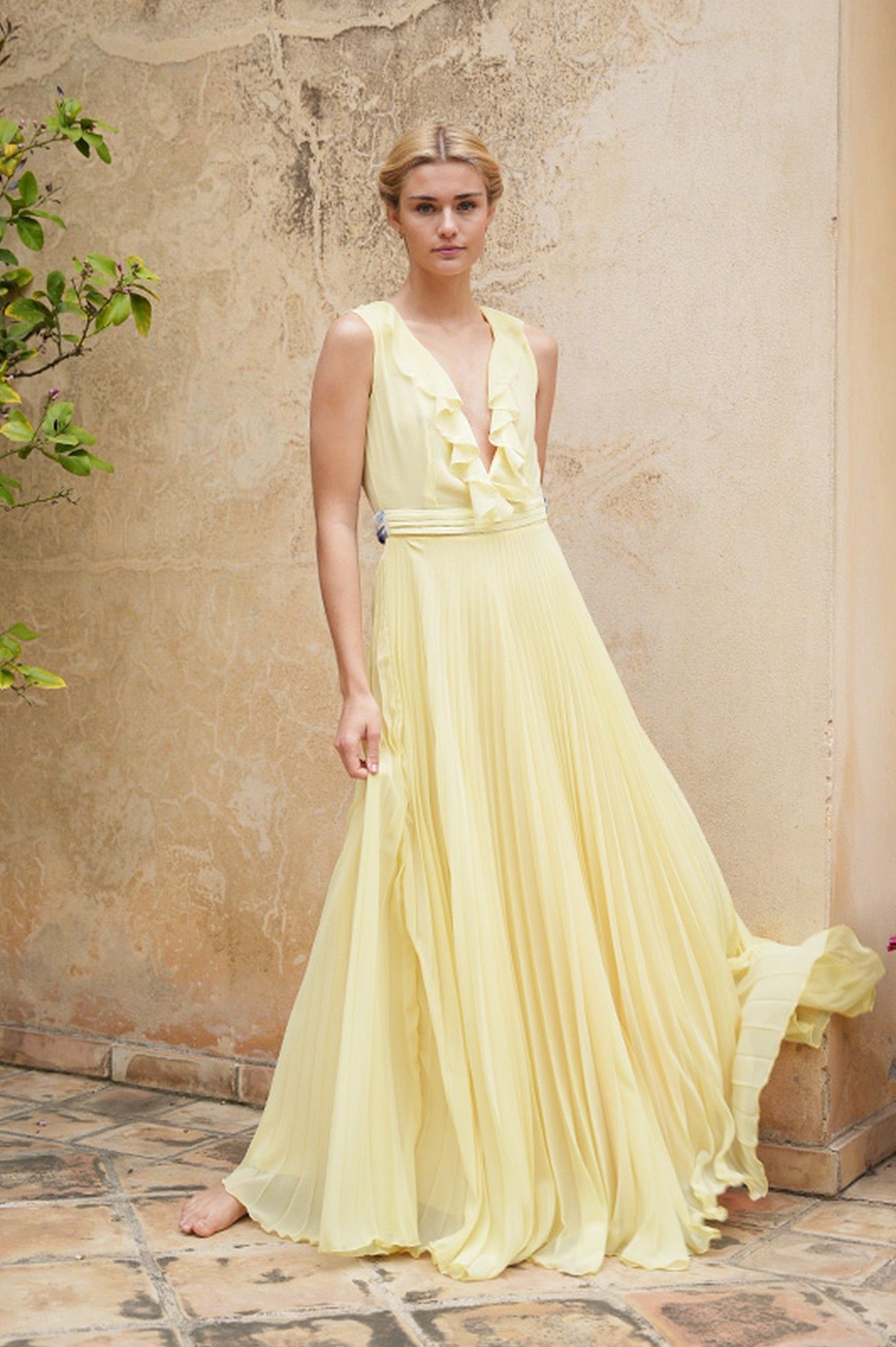 LOU DRESS IN YELLOW | ' - ' ΦΟΡΕΜΑΤΑ