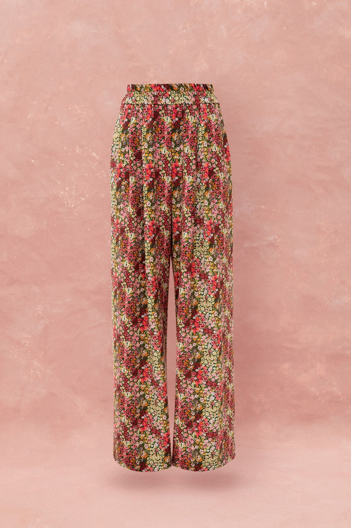 ELASTICATED-WAIST PANTS - LIBERTY FLORAL ' - ' ΠΑΝΤΕΛΟΝΙΑ