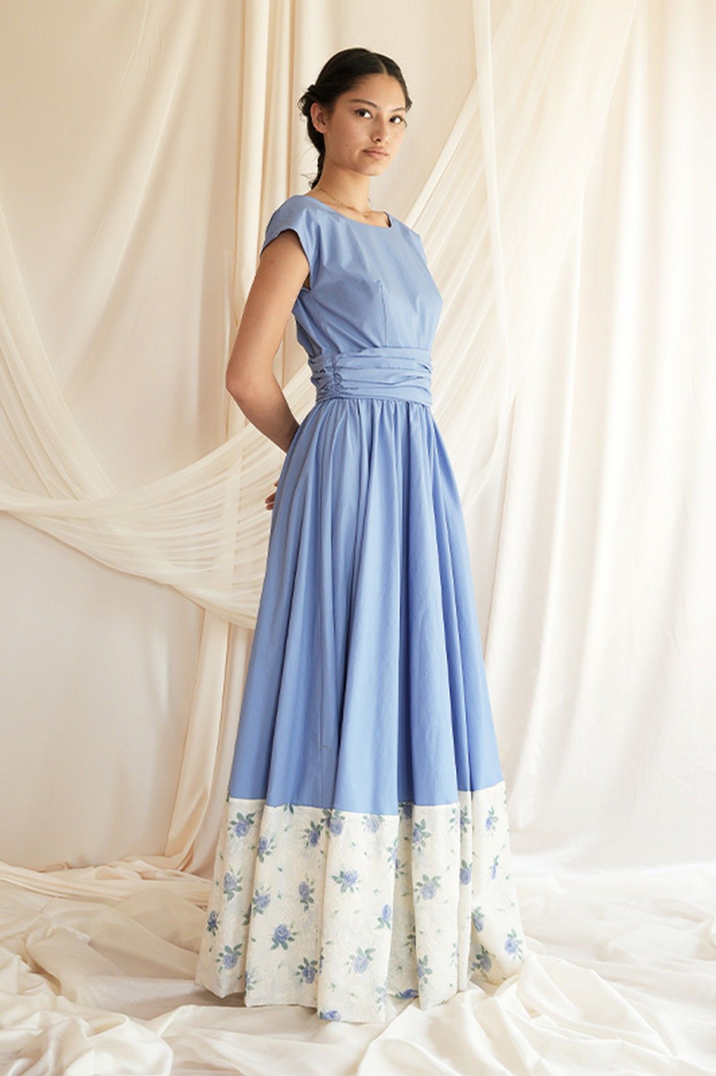LISETTE DRESS IN BLUE | ' - ' ΦΟΡΕΜΑΤΑ