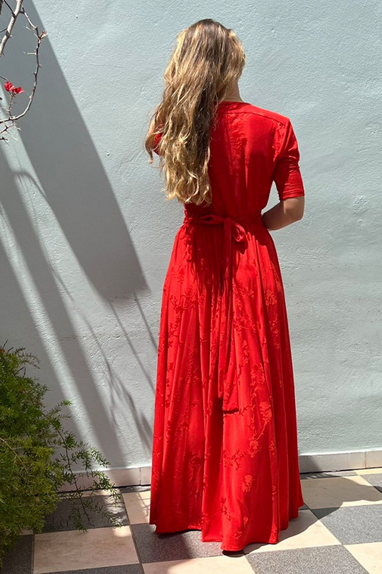 ILECTRA DRESS IN RED | ' - ' ΦΟΡΕΜΑΤΑ