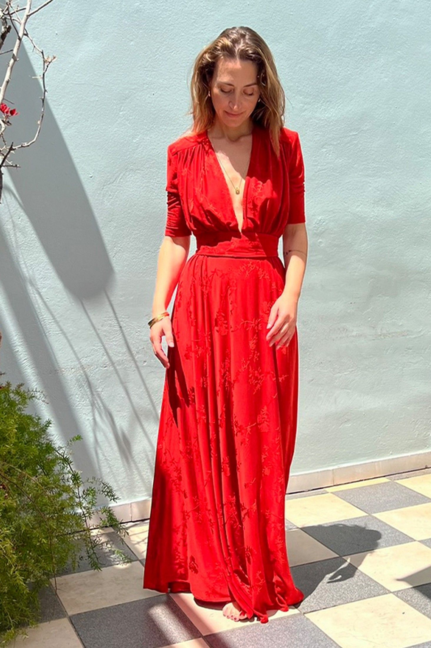 ILECTRA DRESS IN RED | ' - ' ΦΟΡΕΜΑΤΑ