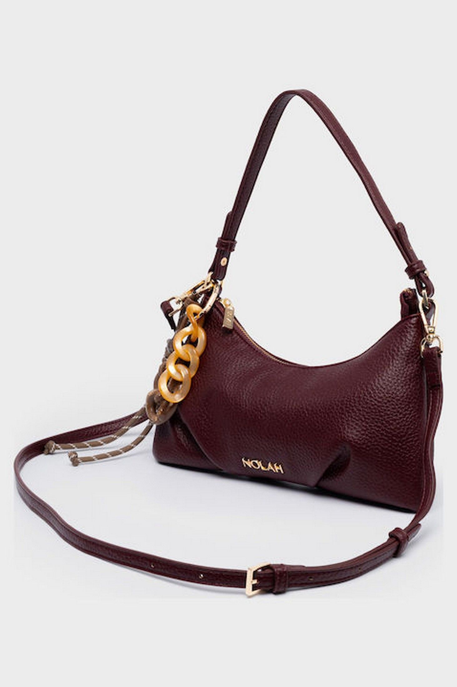 Lina Burgundy Light Gold ' - ' ΤΣΑΝΤΕΣ