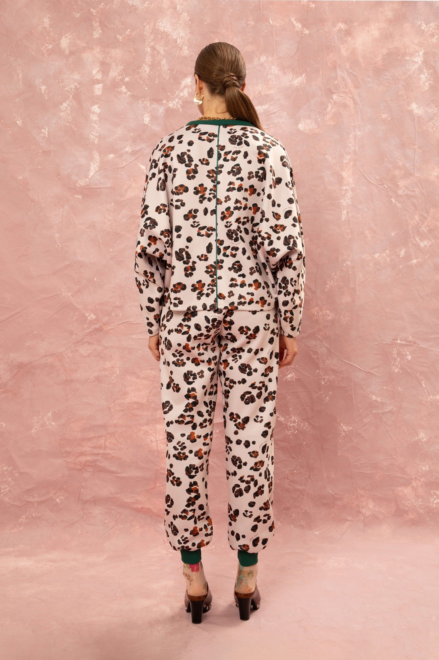 FUTTER TRACK PANTS - LEOPARD ' - ' ΠΑΝΤΕΛΟΝΙΑ