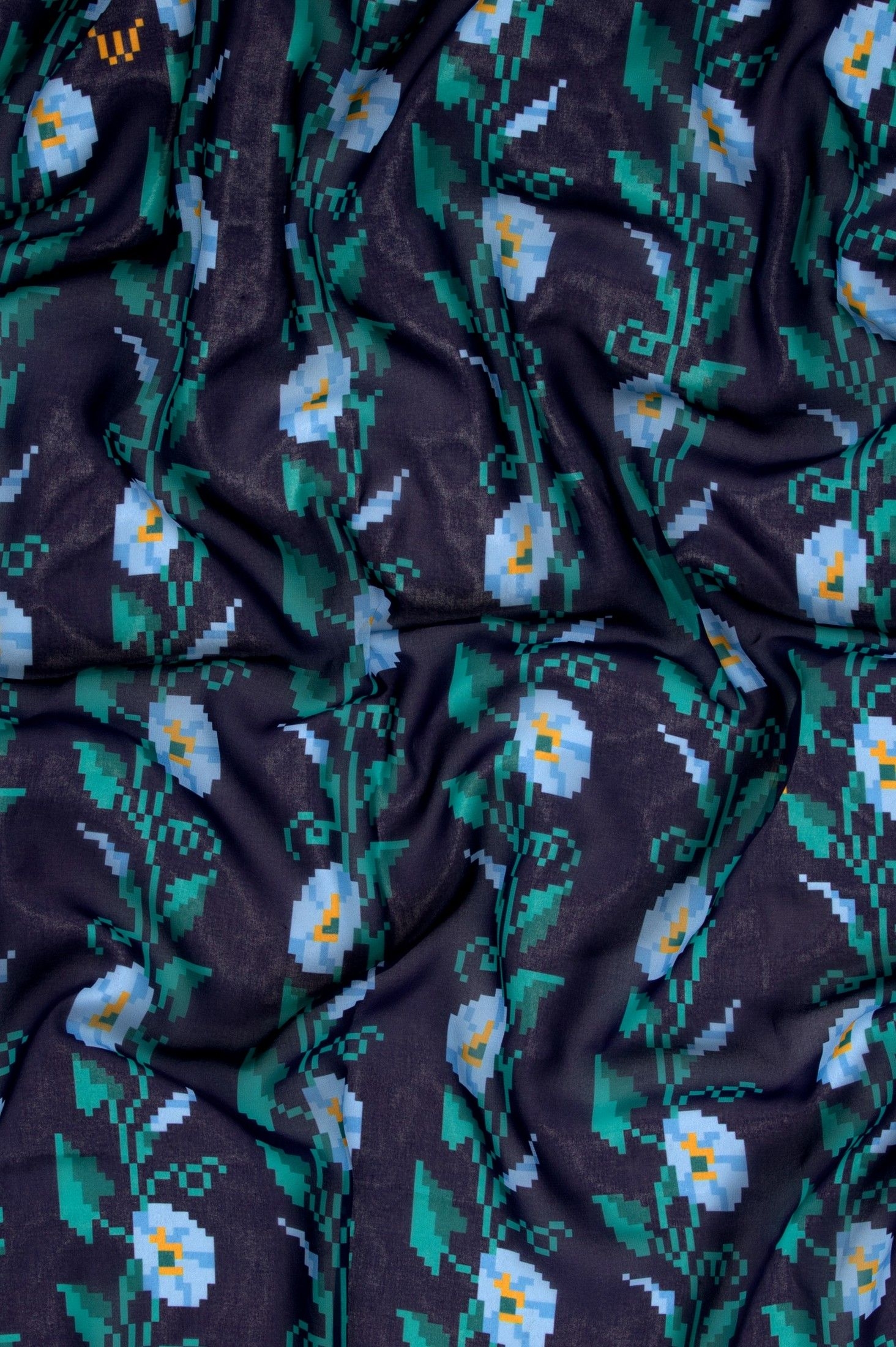 CHIFFON SCARF - MOONFLOWERS ' - ' ΑΞΕΣΟΥΑΡ