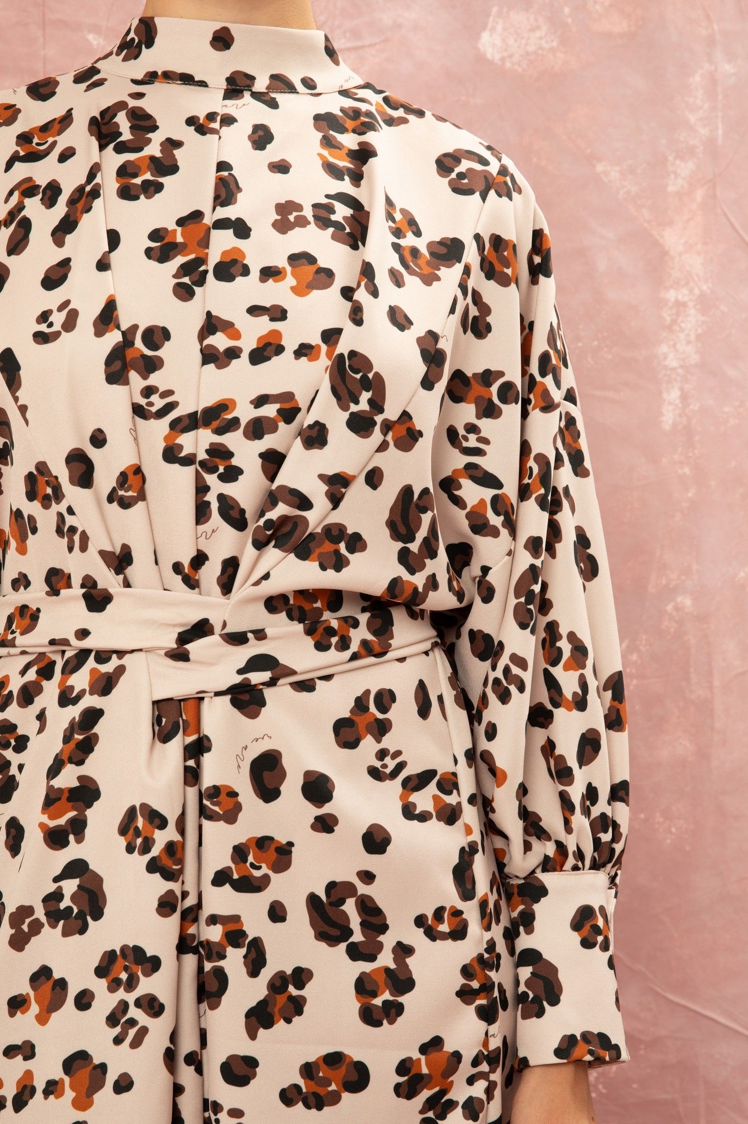 KAFTAN MAXI DRESS - LEOPARD ' - ' ΦΟΡΕΜΑΤΑ